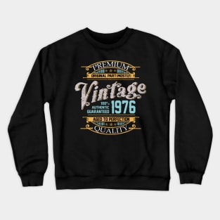 Premium Quality original part (mostly) vintage 1976 Crewneck Sweatshirt